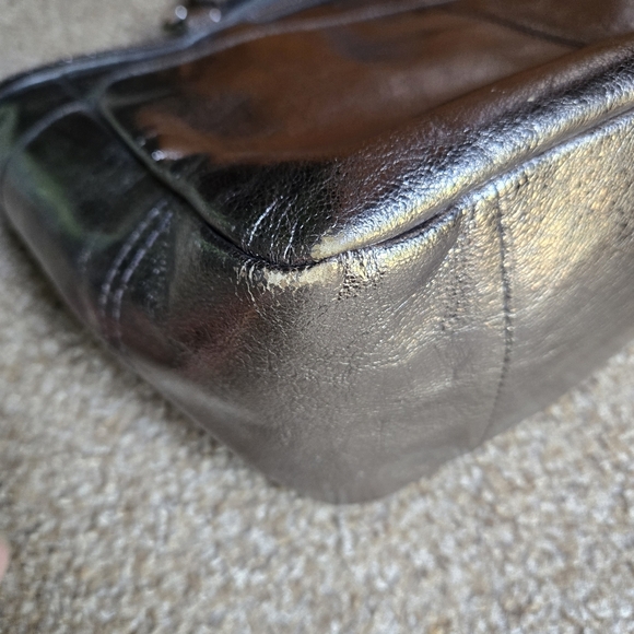 Coach H1163-F11721 Metallic Rose Gold Shoulder Tote Bag - Picture 5 of 8